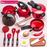 Set For Kids Cooking Kitchen Toys Pot Set Pretend Play