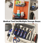 Hospital Play Medical Equipment Table Fillings Injection Stethoscope Medical Trolley