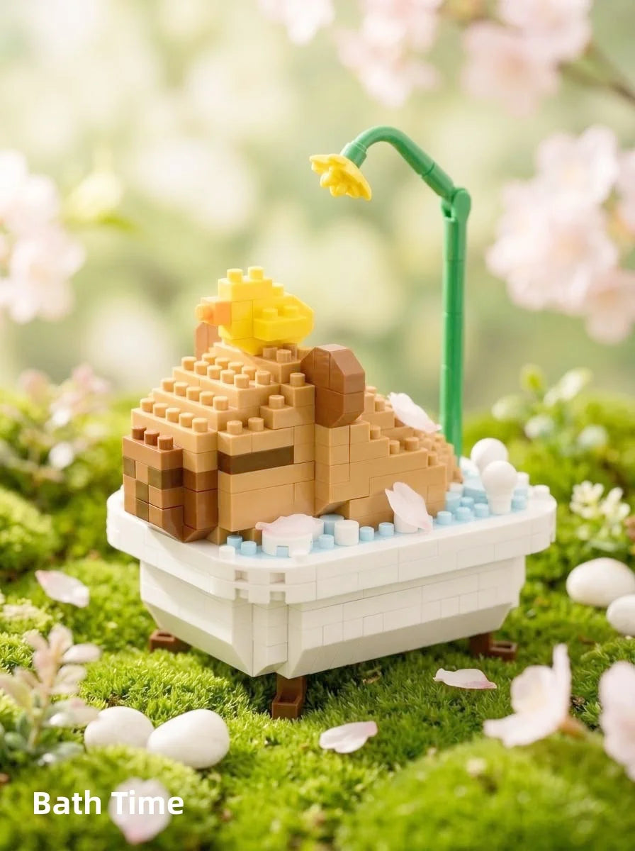 Micro Particle Capybara Building Blocks