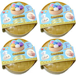 Colorful 6 Styles Glitter Dumpling Glitter Dumpling Squishy with Box Dumplings Sensory Squeeze Toy for Stress Relief Toys
