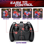 Red RC Car Spider Theme - Tumbling Action, 2.4GHz, Fun Toy