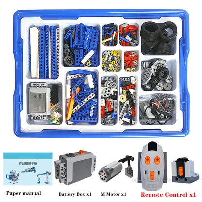 STEM 9686 Educational Set Technical Simple and Motorized Building Blocks