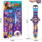 KPOP 3D Projection Childrens Wrist Watch Projector Toy Perfect For Kids Daily Play