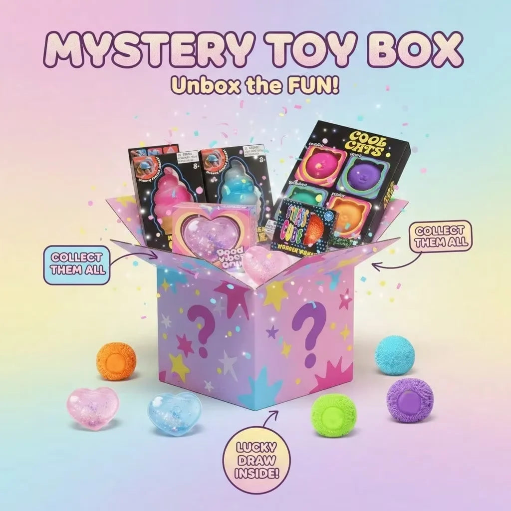 100+ Pieces Assorted Squishy Figures Blind Box Surprise Toys