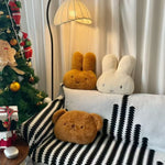 Kawaii Miffy Cute Doll Plush Pillow Soft and Comfortable Plush Material Sofa Cushion Plush Toy