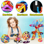 Huge Piece Count Magnetic Building Blocks Set,Magnetic Tiles Set for Kids