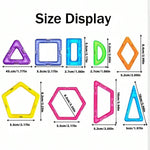 Huge Piece Count Magnetic Building Blocks Set,Magnetic Tiles Set for Kids