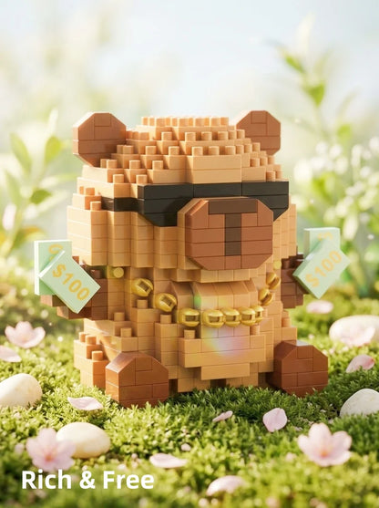 Micro Particle Capybara Building Blocks