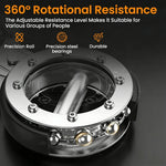 Rotator Machine Forearm Exerciser Arm Trainer With Adjustable Resistance 8-15Lbs 360° Rotatable Multifunctional Grip Strength Trainer for Home Boxing Gym