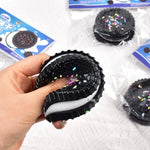 Simulation Stress Relief Squishy Toy. Creative Cookie Cake Super Soft Squeeze Toy. Sandwich Biscuit Antistress Gadget.