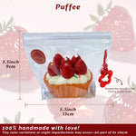 Strawberry Tart Food-grade Silicone Squishy, Creamy Soft Adhesive Toy, Taba Squishy, Happy Game Pinching Bread Toy