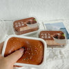 Squishy Tiramisu Ice Cream Cake Squeeze Toy Slow Rebound Stress Relief Fidget Toys For Anxiety ADHD Autism For Kids Adult