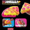 2026 Cheesy Pizza Squeeze Toy,  Squeezza Stress Relief Fidget Toy, Soft Textured Anxiety Relief Toy for Adults