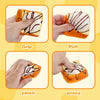 Slow Rising Toast Squishy Ice Cream Bread Soft Scented Stress Relief Toy Cute Kawaii Squeeze Gift for Kids