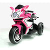 Plastic Red 6V Kids Electric Motorcycle Kids Toys Motorcycle