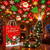 New Christmas Tree Design Projector Light USB Powered Christmas Night Light Ceiling Projector Indoor for Holiday Home Decor Xmas