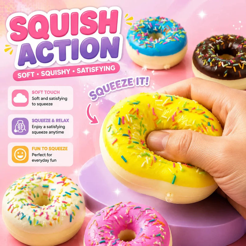 Chocolate Cake Roll Artificial Donut Mini Squishy Toy Simulation Food Photography Props Decoration Novelty 6.2CM Model